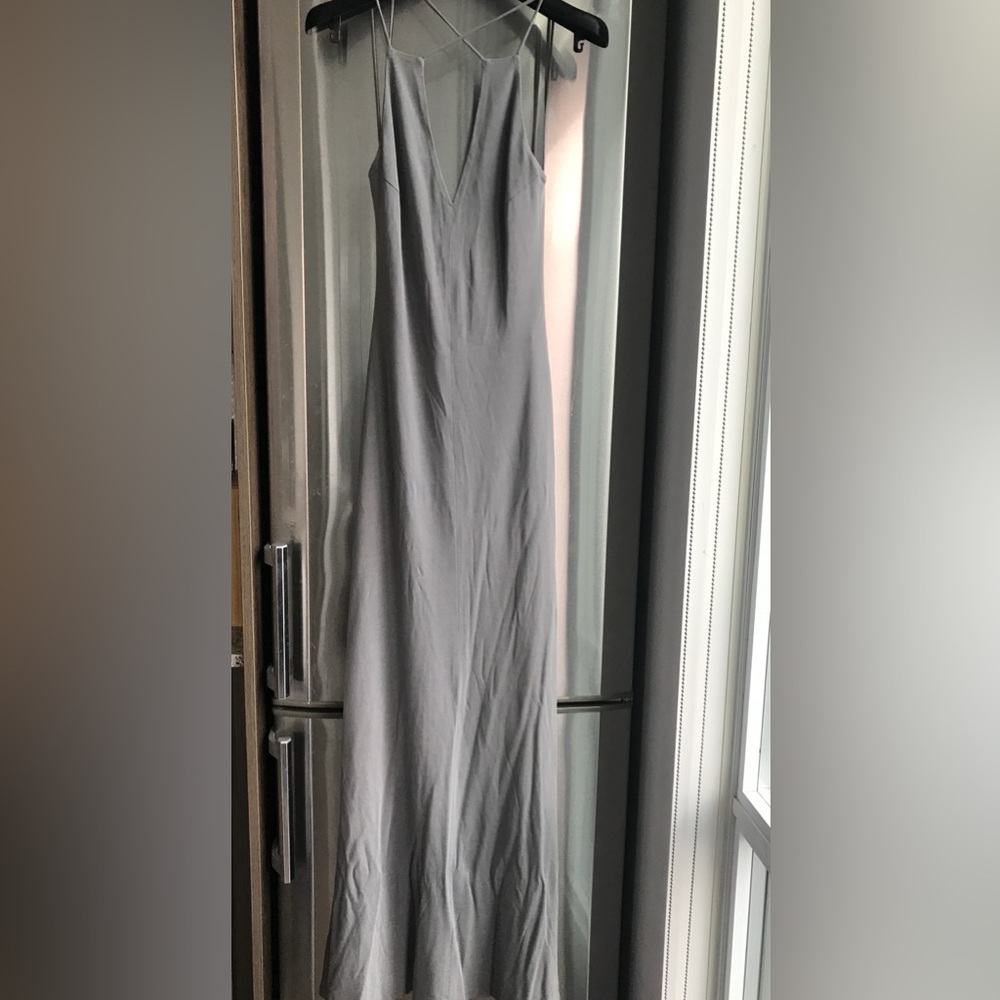 Maria Bianca Nero from LA grey jersey dress